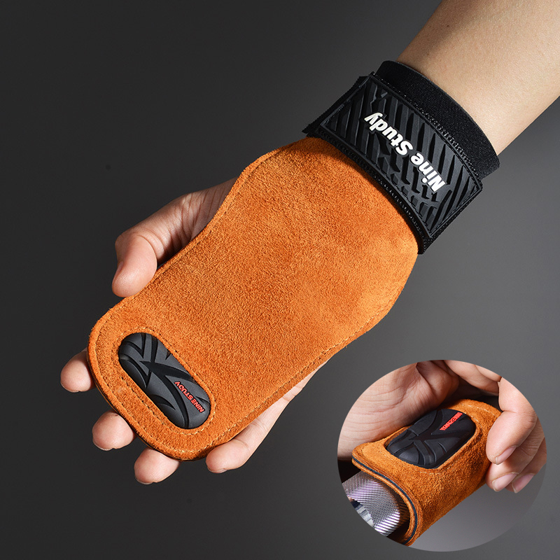 Crossfit Equipment - 滑り止めの耐摩耗性フィットネスグローブ、ウェイトリフティング、プルアップ、クロスフィット、トレーニング機器、手のひら保護、ジムグローブ