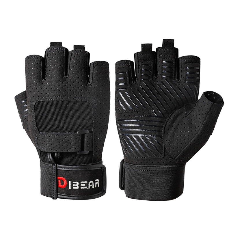 Crossfit Equipment - ボディービルジムグローブパワーリフティングダンベル懸垂クロスフィット筋力トレーニングフィットネスグローブ男性女性ホームジム用