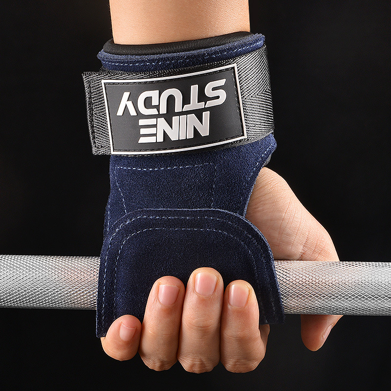 新しい革ジム手袋懸垂リフティング体操クロスフィット滑り止めベ - Crossfit Equipment のレビューと価格
