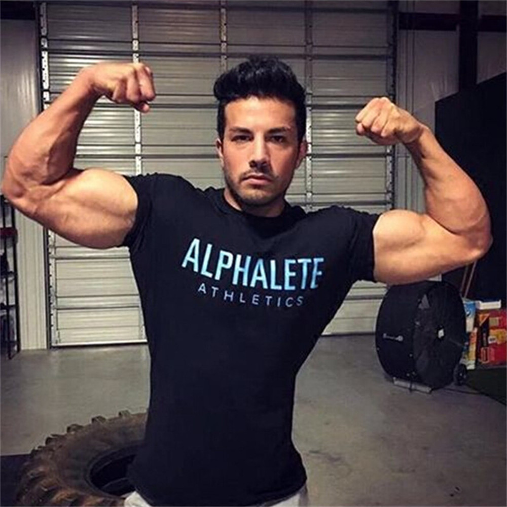 メンズカジュアルプリントTシャツ,半袖Tシャツ,スリムTシャ - Crossfit Equipment のレビューと価格