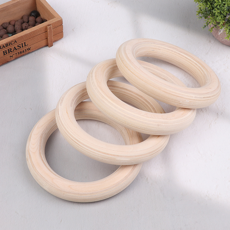2 ピース/ペアポータブルクロスフィット体操リング木製リング - Gymnastic Ring Wood のレビューと価格