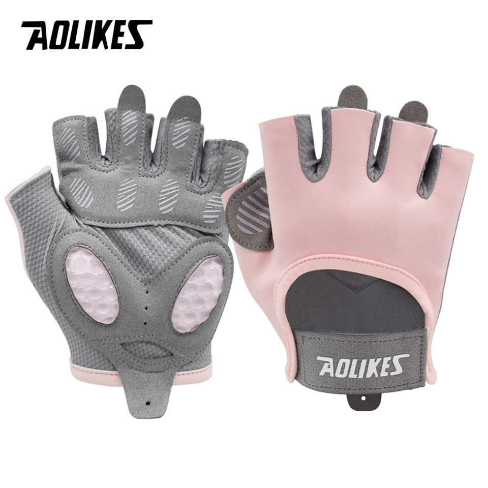 AOLIKES 1 ペアジム手袋ボディビルディングスポーツフ - Crossfit Equipment のレビューと価格