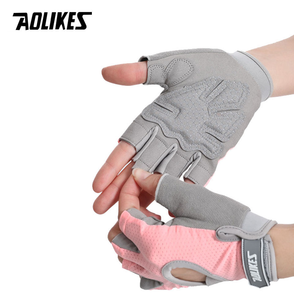 AOLIKES 1 ペアジム手袋ボディビルディングスポーツフ - Crossfit Equipment のレビューと価格