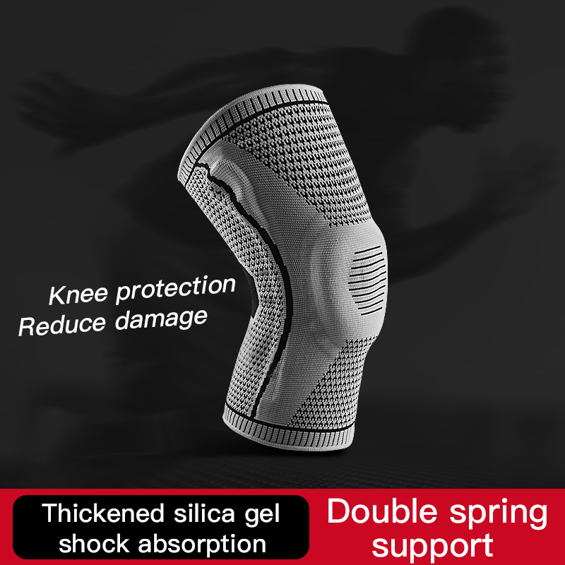 膝蓋骨ゲルパッドスタビライザー付き滑り止め膝サポートブレース - Knee Sleeve Pair のレビューと価格