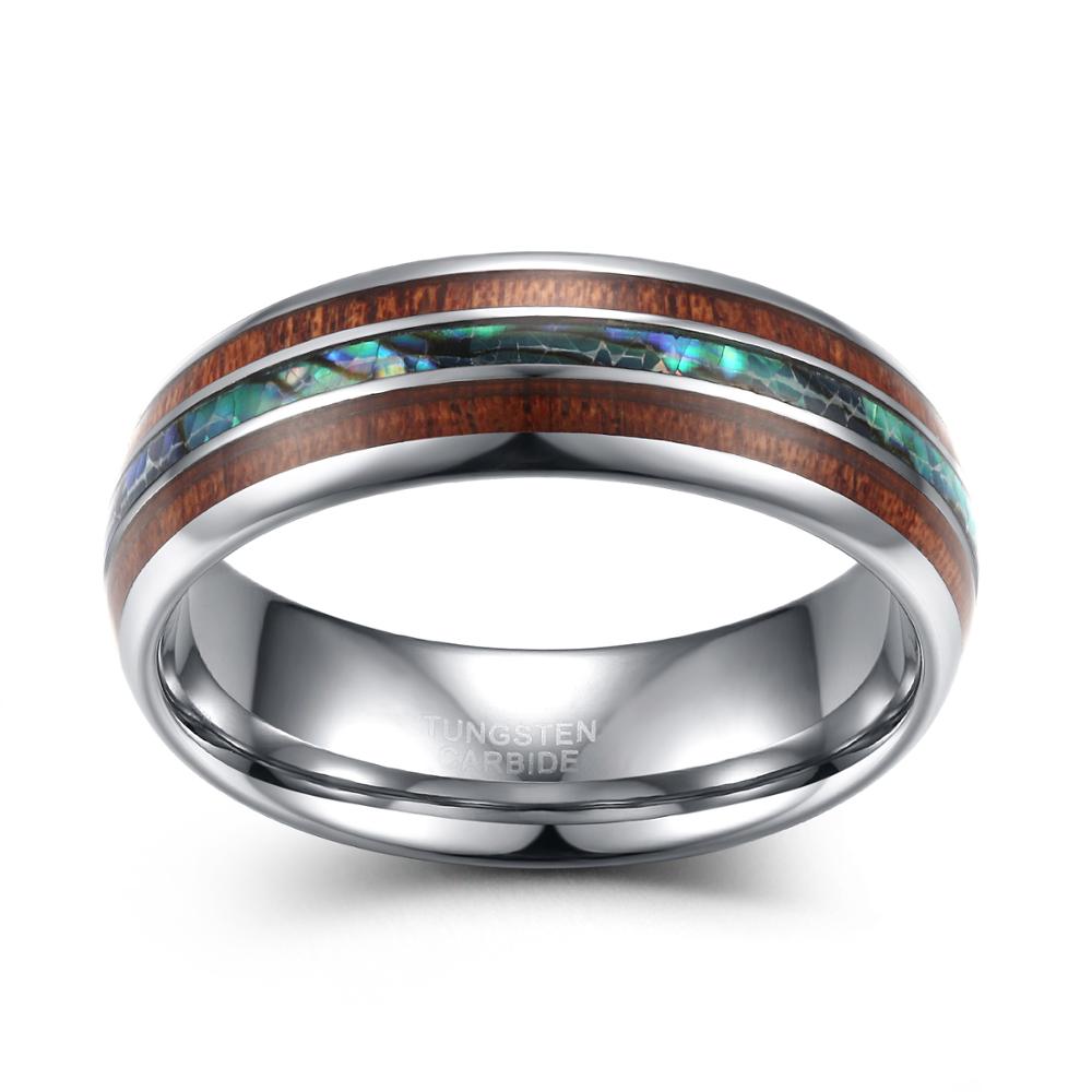 TIGRADE 8 ミリメートルタングステンカーバイドリング - Gymnastic Ring Wood のレビューと価格
