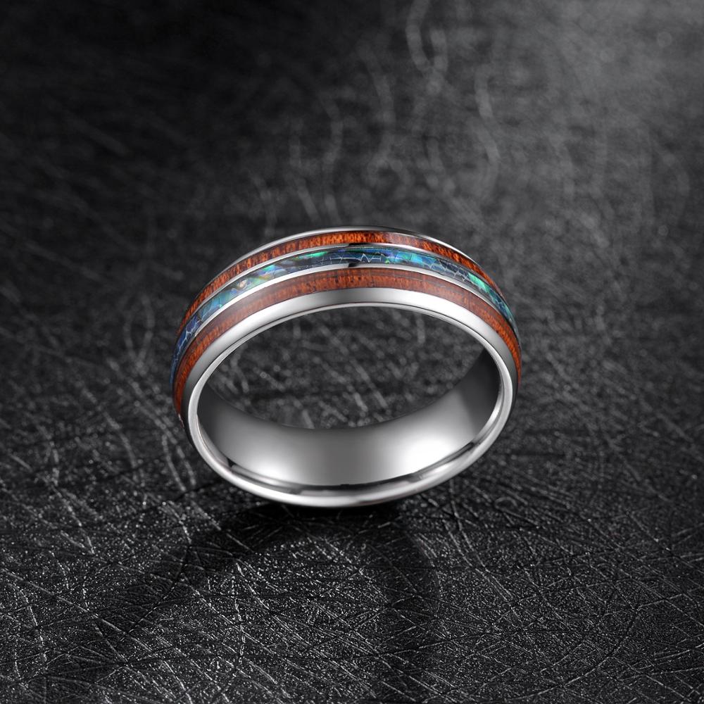 TIGRADE 8 ミリメートルタングステンカーバイドリング - Gymnastic Ring Wood のレビューと価格