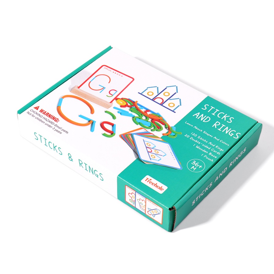 子供の早期教育パズルおもちゃ、木製クリエイティブリング、ステ - Gymnastic Ring Wood のレビューと価格