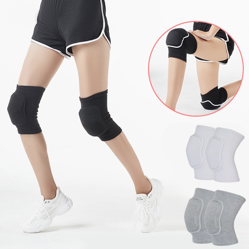 膝パッド圧縮パッドブレース関節炎関節サポートスポーツ安全バレ - Knee Sleeve Pair のレビューと価格
