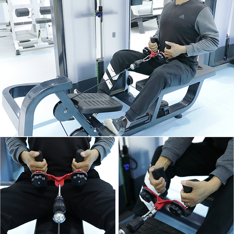 調整可能なフィットネスラットプルダウンバージムプーリーケーブ - Crossfit Equipment のレビューと価格